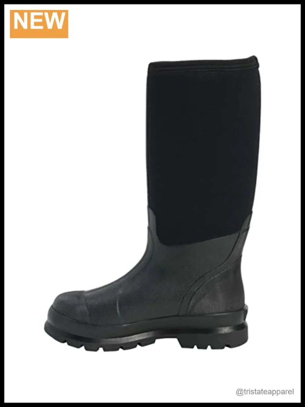 Men's Chore Tall Work Boot - Pull-On, Water Resistant, Rubber Outsole, Steel